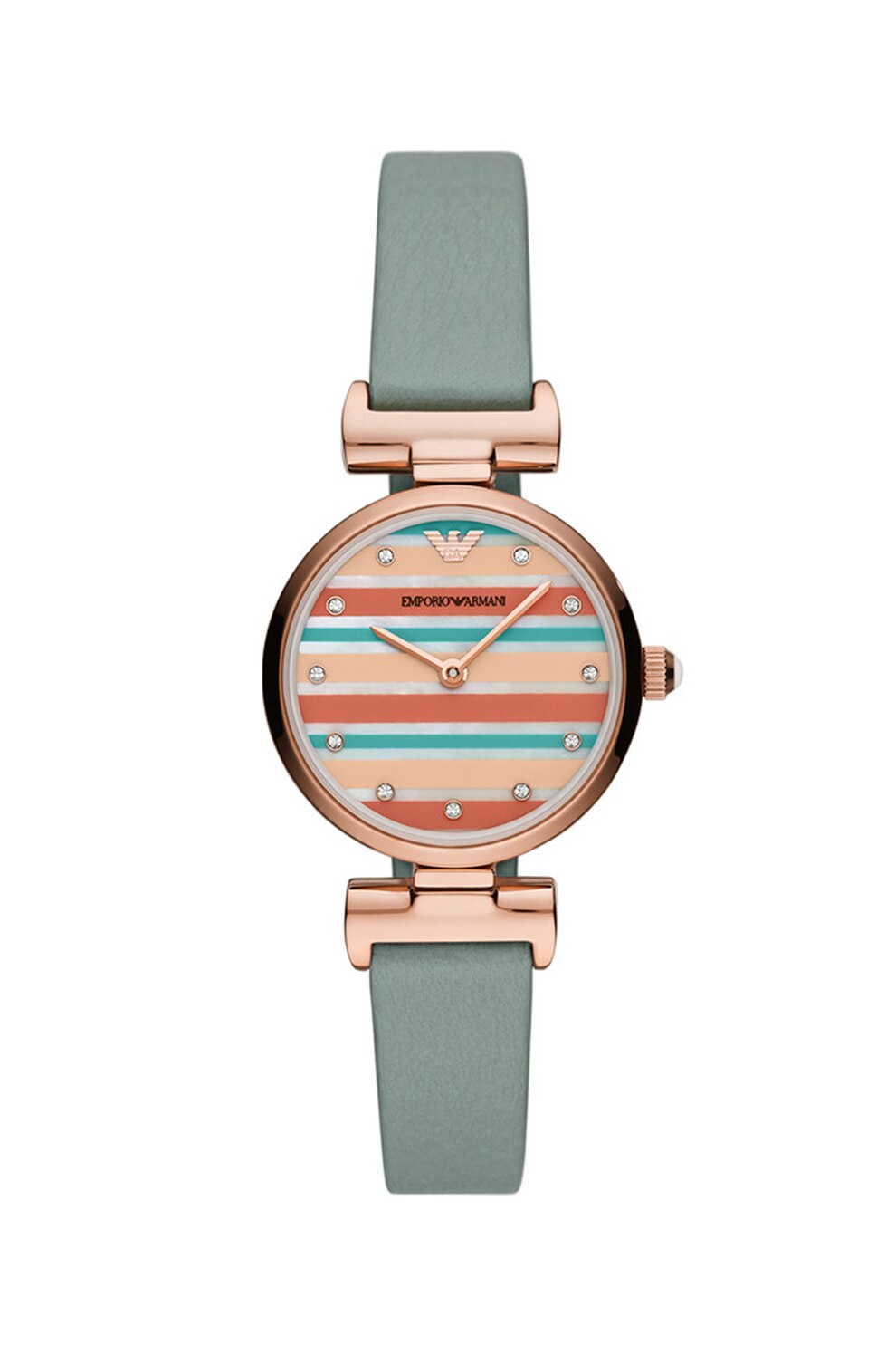 Emporio Armani, Ceas quartz cu curele intersanjabile, Multicolor