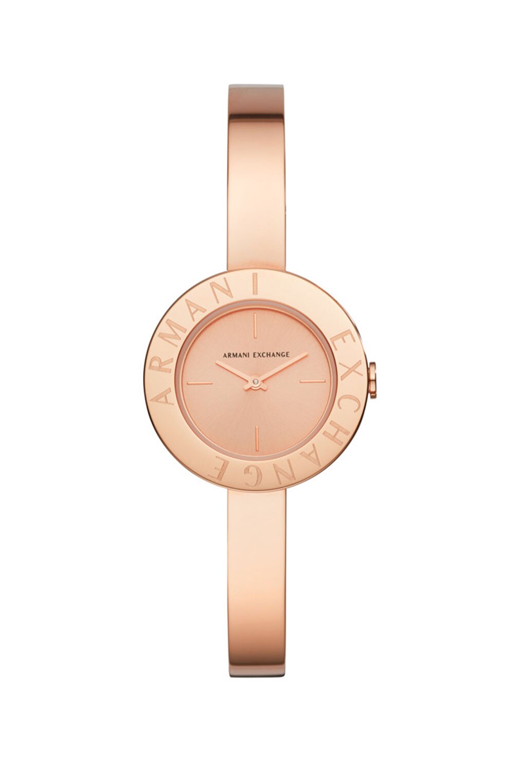 ARMANI EXCHANGE, Ceas cu bratara metalica, Auriu rose