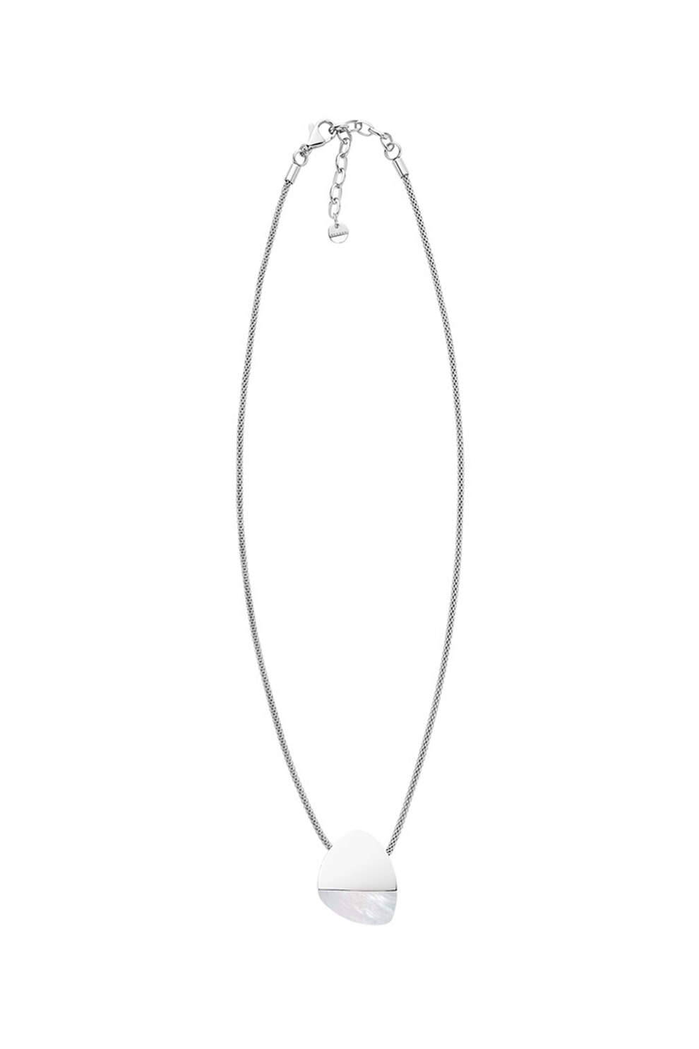 Skagen, Colier cu pandantiv Mother of Pearl, Argintiu