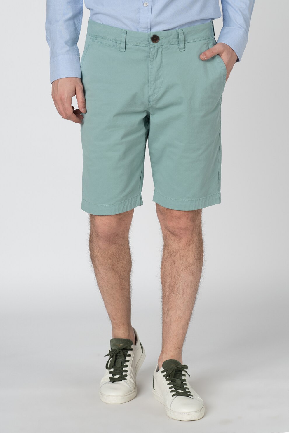 SUPERDRY, Bermude chino, Turcoaz, 31
