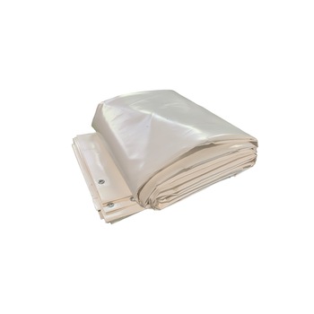 Prelata PVC alba, industriala, 680 g/mp, 6x5,35 m Prelata PVC alba, industriala, 680 g/mp, 6x5,35 m