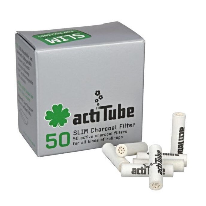 Actitube Slim Aktivkohlefilter 7 1mm 2x50 Weltneuheit Aktivkohle Filter Filtre slim actiTube, Carbon Activat 7mm, cutie 50 bucati - eMAG.ro