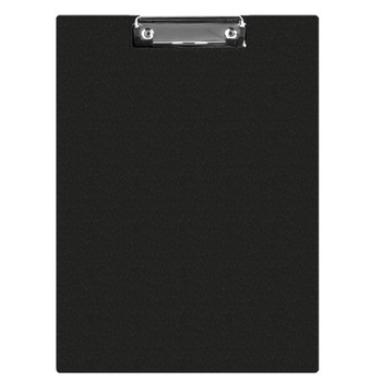 Clipboard Q-CONNECT Dublu A4 cu Buzunar, 230x350mm, Carton Plastifiat si Clip de Prindere Metalic, Capacitate 50 Coli, Culoare Neagra Clipboard Q-CONNECT Dublu A4 cu Buzunar, 230x350mm, Carton Plastifiat si Clip de Prindere Metalic, Capacitate 50 Coli, Culoare Neagra
