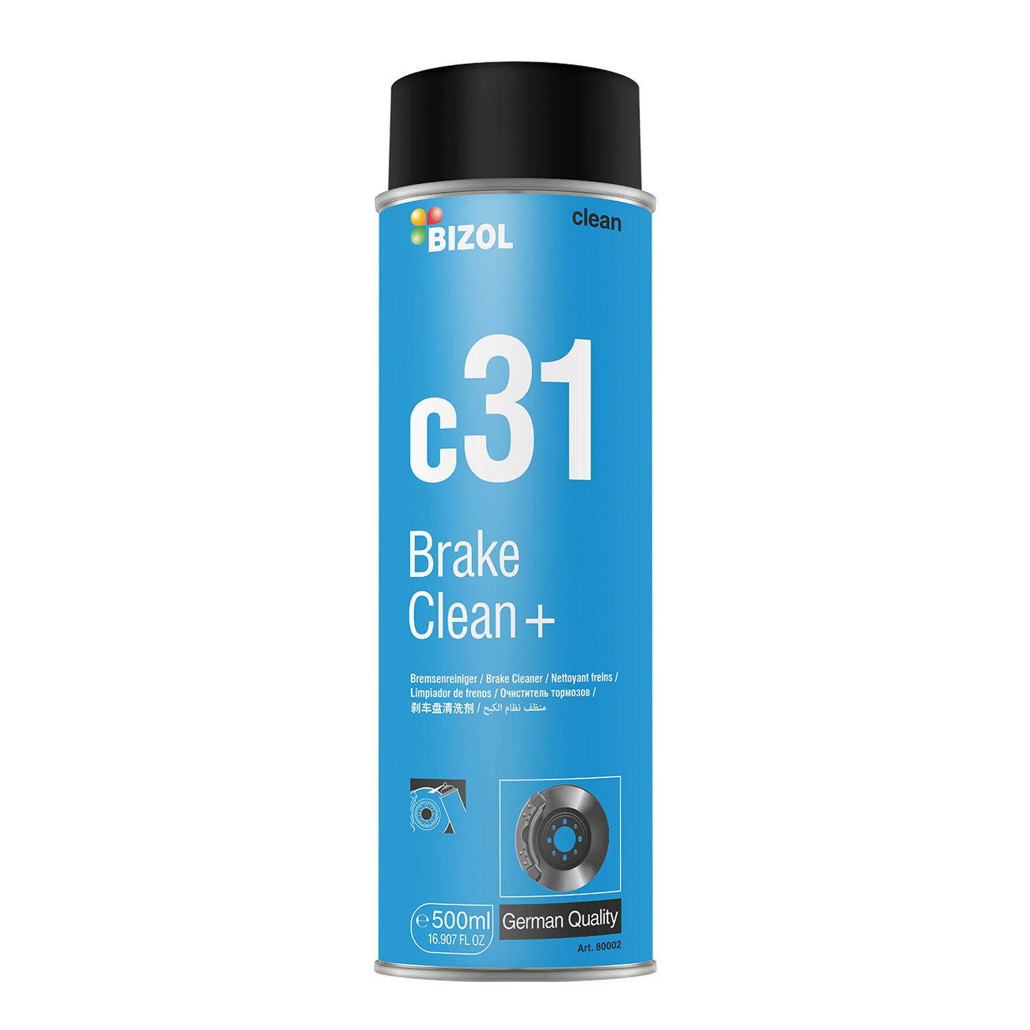 Solutie curatare frane Bizol c31, 500 ml