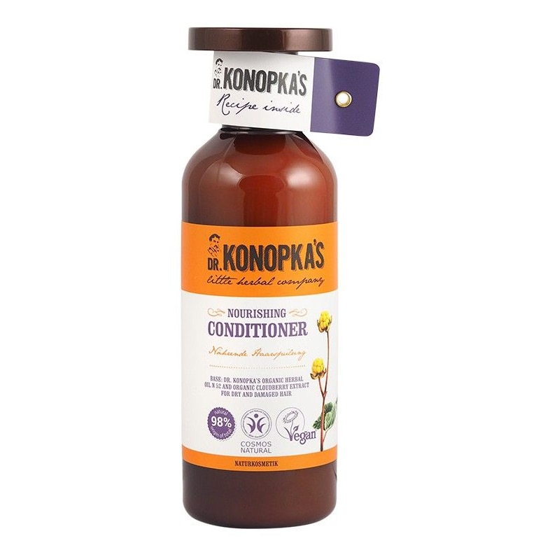 Balsam nutritiv DR. KONOPKA'S LITTLE HERBAL COMPANY pentru par uscat sau deteriorat, 500 ml