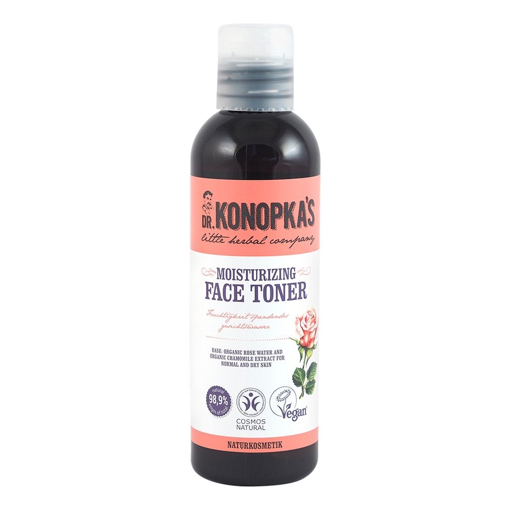 Lotiune tonica hidratanta DR. KONOPKA'S LITTLE HERBAL COMPANY pentru ten normal si uscat, 200 ml