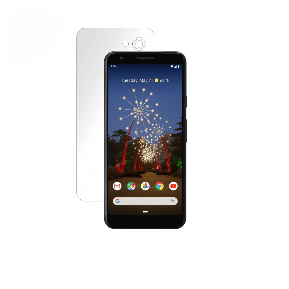 Folie Smart Protection Google Pixel 3A pentru spate, Smart Spray®,Smart Squeegee® si microfibra incluse