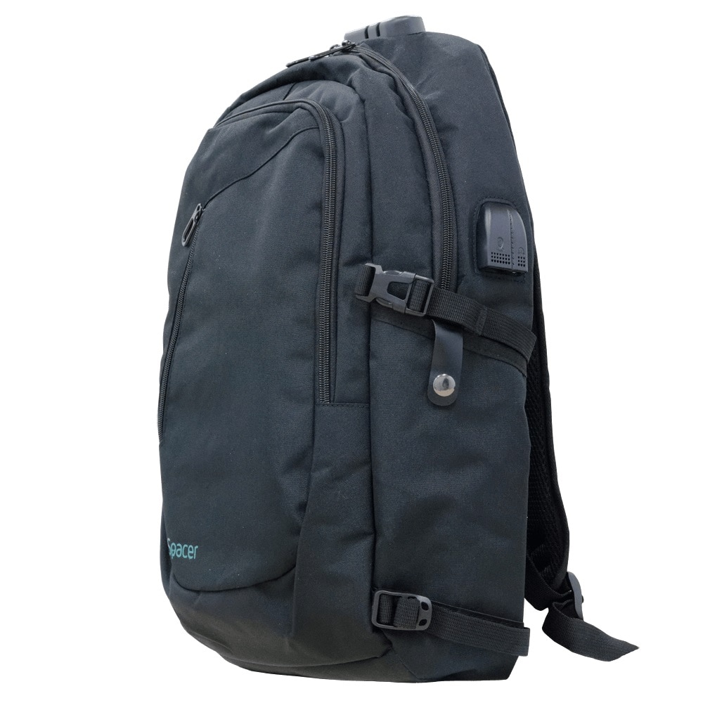 Rucsac laptop Spacer Duke, Negru