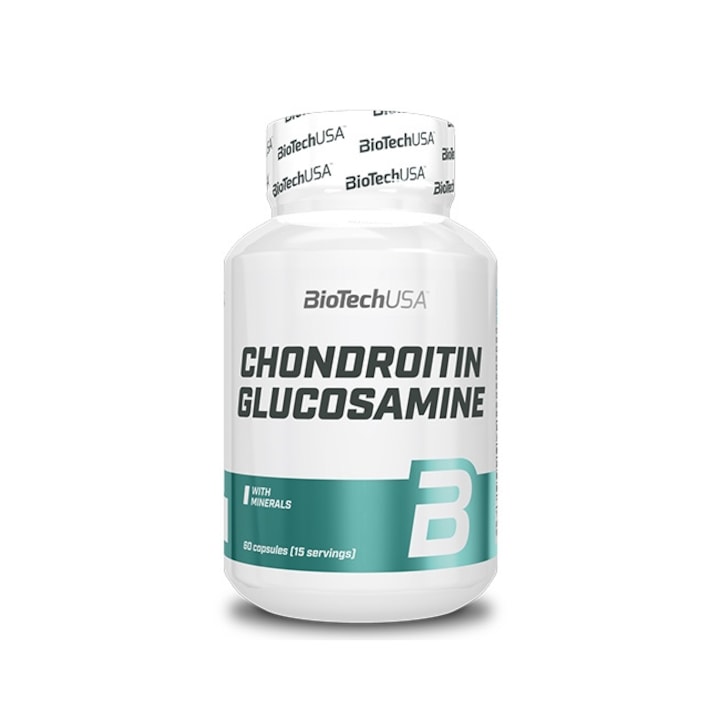 Supliment Alimentar Biotech USA Chondroitin Glucosamine 60 capsule