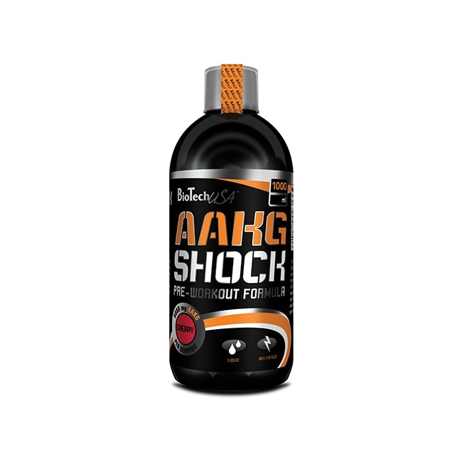 Bautura energizanta BioTech USA, AAKG Shock, Aroma de portocale, 1 l