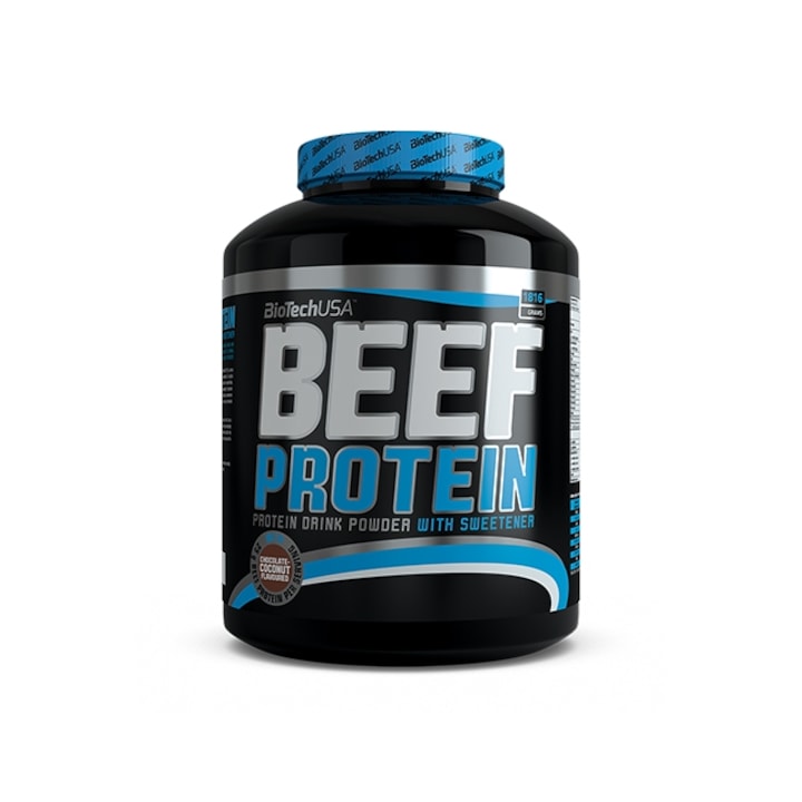 Pudra energizanta din proteina de vita BioTech USA, Fructe de padure, 1,816 g