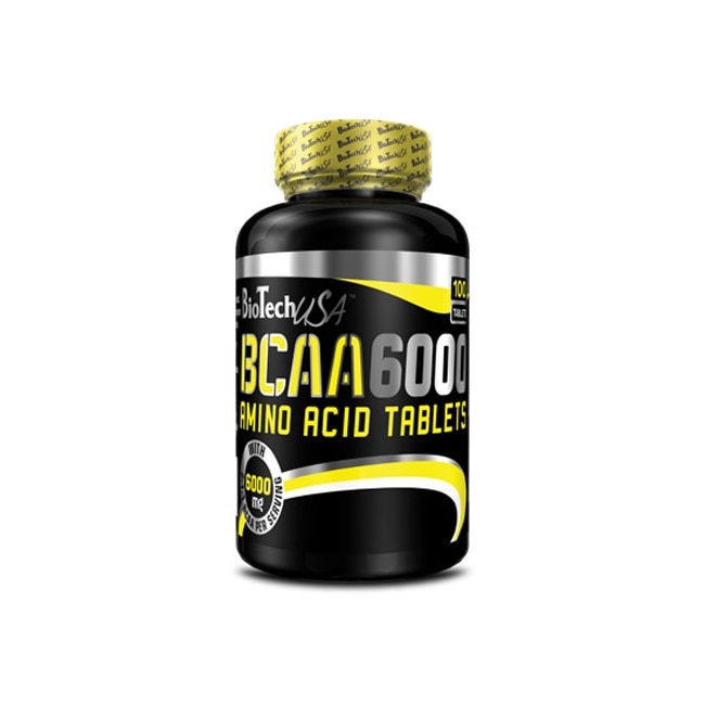 Supliment nutritiv BioTech USA, BCAA 6000, 100 tablete