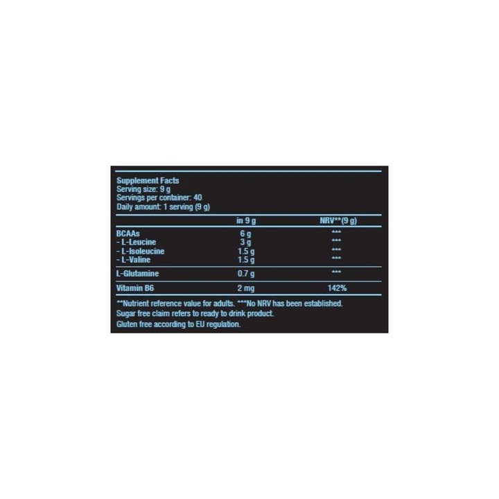 Pudra Energizanta Biotech Usa Bcaa Flash Zero Mar Verde 0.360 Kg
