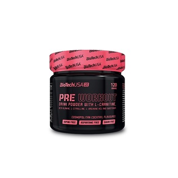 PreWorkout Biotech USA, Suport de energie, Cosmopolitan, 120 g PreWorkout Biotech USA, Suport de energie, Cosmopolitan, 120 g