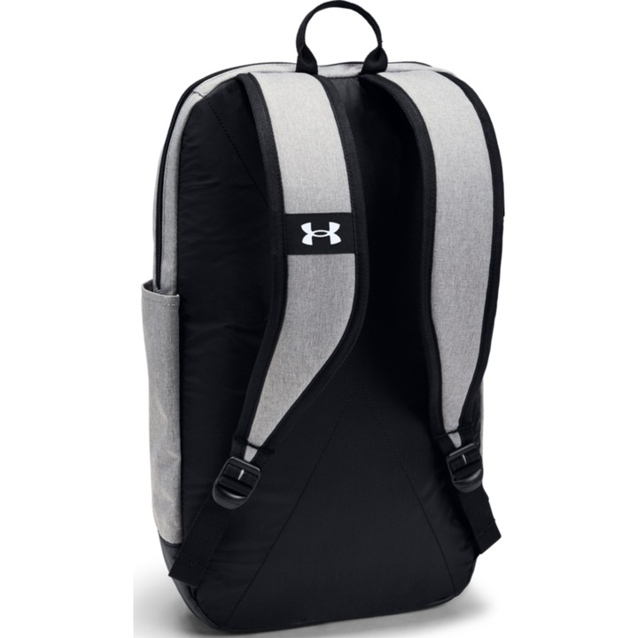 Rucsac Under Armour Patterson pentru barbati, Steel Medium Heather/Black/White, OSFA