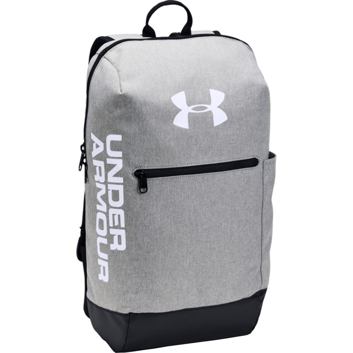 Rucsac Under Armour Patterson pentru barbati, Steel Medium Heather/Black/White, OSFA