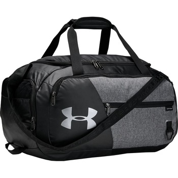Geanta Under Armour Undeniable 4.0 Duffle SM Unisex, Graphite Medium Heather/Black, OSFA Geanta Under Armour Undeniable 4.0 Duffle SM Unisex, Graphite Medium Heather/Black, OSFA