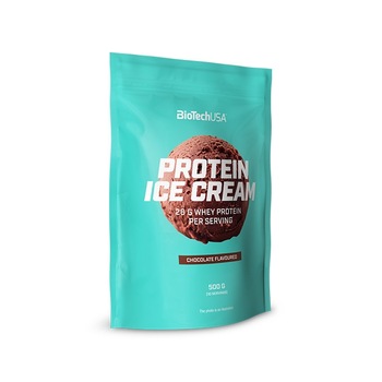 Inghetata Cu Proteine Din Zer Cu Gust De Ciocolata Biotech Usa Protein Ice Cream Ciocolata 0.500 Kg Inghetata Cu Proteine Din Zer Cu Gust De Ciocolata Biotech Usa Protein Ice Cream Ciocolata 0.500 Kg