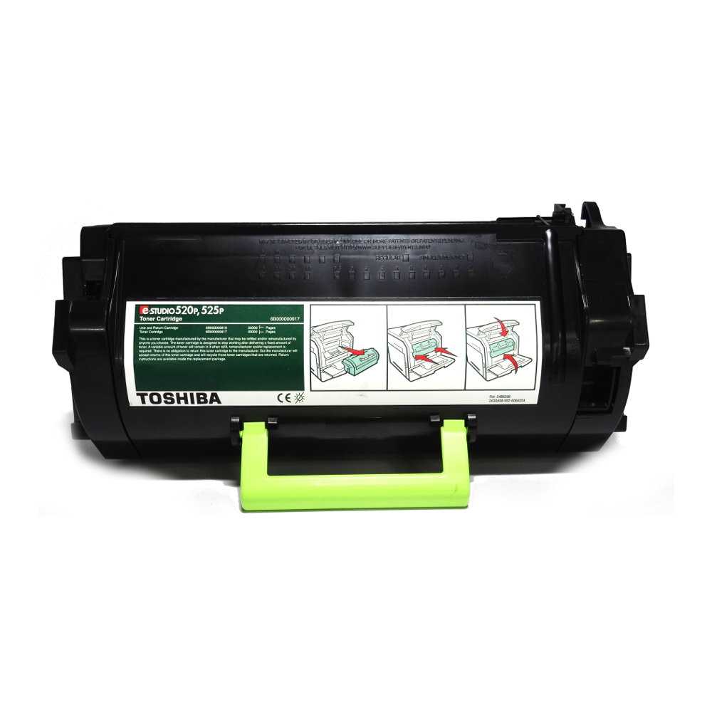 Cartus Tone original Toshiba T-520P, Black, 35.000 pagini