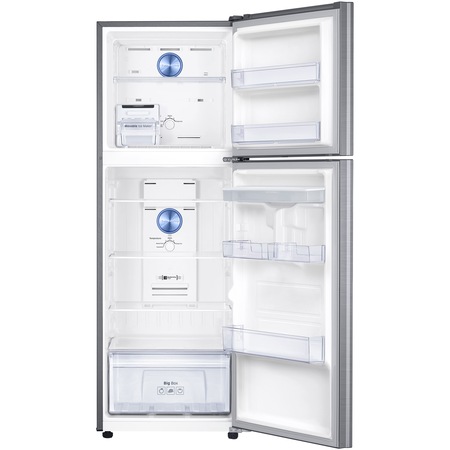 Frigider cu doua usi Samsung RT32K5035S9/EO, 321 l, Clasa A++, No frost, Twin Cooling, Compresor Digital Inverter, Display intern, Iluminare LED, H 171.5, Inox
