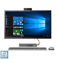 Sistem All-in-One Lenovo IdeaCentre A540-27ICB cu procesor Intel® Core™ i7-9700T pana la 4.30 GHz, Coffee Lake, 27", QHD, IPS, Touch, 16GB DDR4, 512GB SSD M.2 NVMe + 1TB HDD, Intel UHD Graphics 630, Windows 10 Home, Mineral Grey
