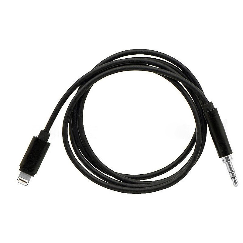 Cablu/adaptor Lightning - Audio AUX 3.5 mm , 1m lungime, Negru, BBL1243