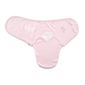 Sistem de infasare din bumbac 0-3 luni BabyJem Swaddle Pink Sistem de infasare din bumbac 0-3 luni BabyJem Swaddle Pink
