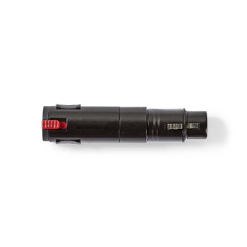 Adaptor Stereo XLR 3-pin mama - 6.35mm mama negru Nedis Adaptor Stereo XLR 3-pin mama - 6.35mm mama negru Nedis