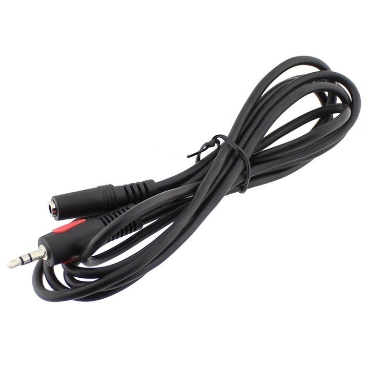 Удължителен кабел Jack, 3.5mm, 1.8m, Eco Line, Cabletech - 402093