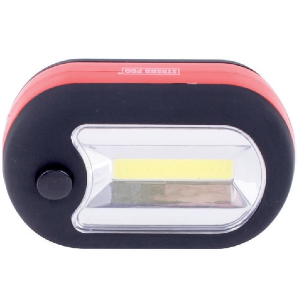 Lampa portabila de lucru Strend Pro Worklight COB+3LED 3272, 2W, 100 lm, 3xAAA, magnet, IP20