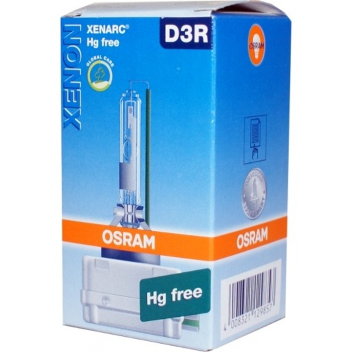 Bec auto Xenon pentru far Osram Xenarc D3R, 12V, 35W, 1 Buc