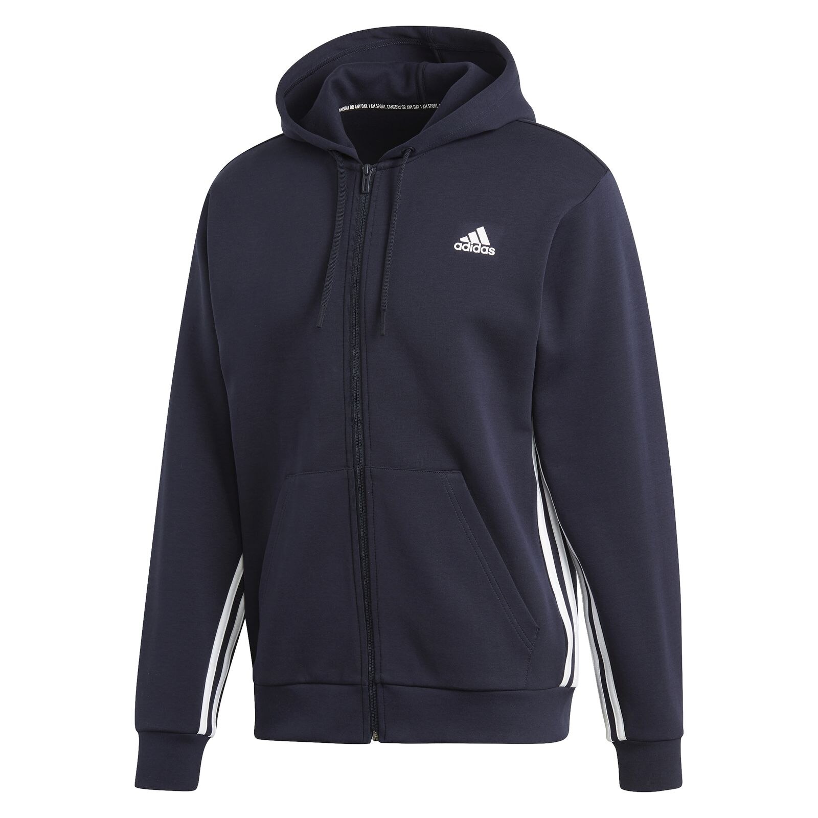 Hanorac Adidas M MH 3S FZ EK4543 Barbati, Bleumarin inchis