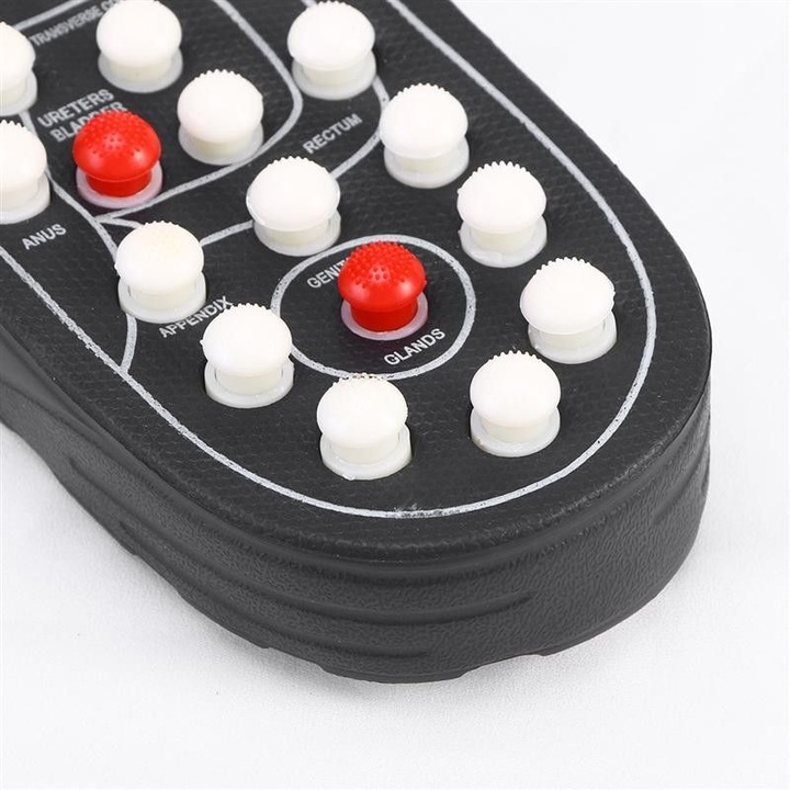 Чехли за рефлексология MID, Стимуланти на нервната и кръвната система, Черен, Размер 41-43