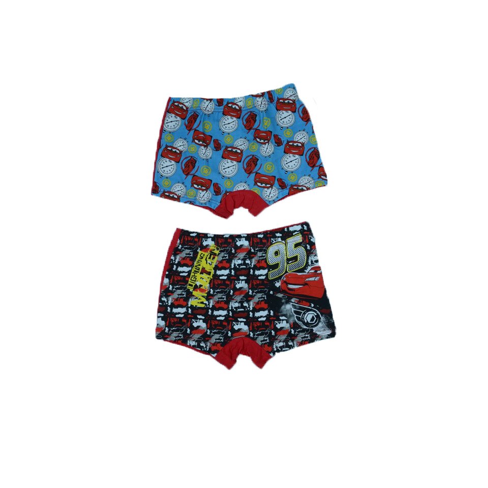 Set 2 boxeri pentru baieti Sun City Cars DPH3096N, Multicolor