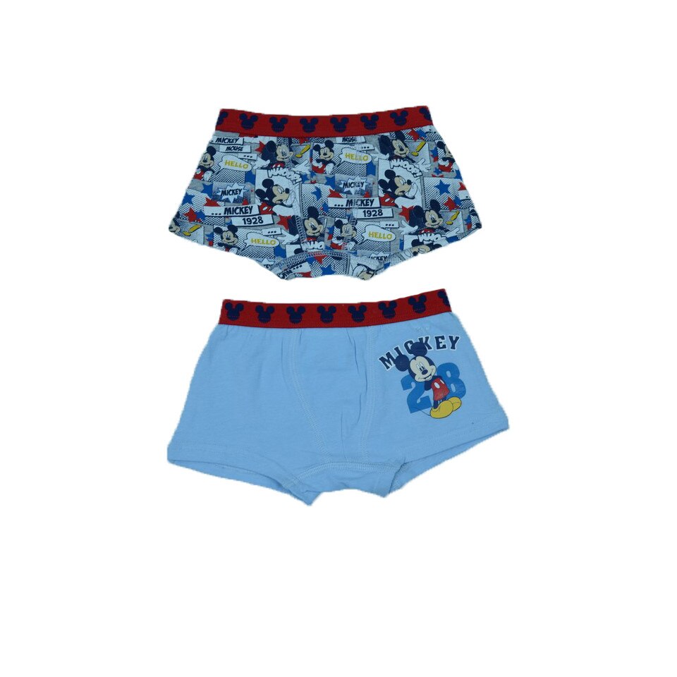 Set 2 boxeri pentru baieti Sun City Mickey Mouse NH3087, Multicolor