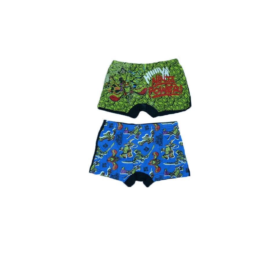 Set 2 boxeri pentru baieti Sun City Testoasele Ninja DPH3095VM, Multicolor, 92
