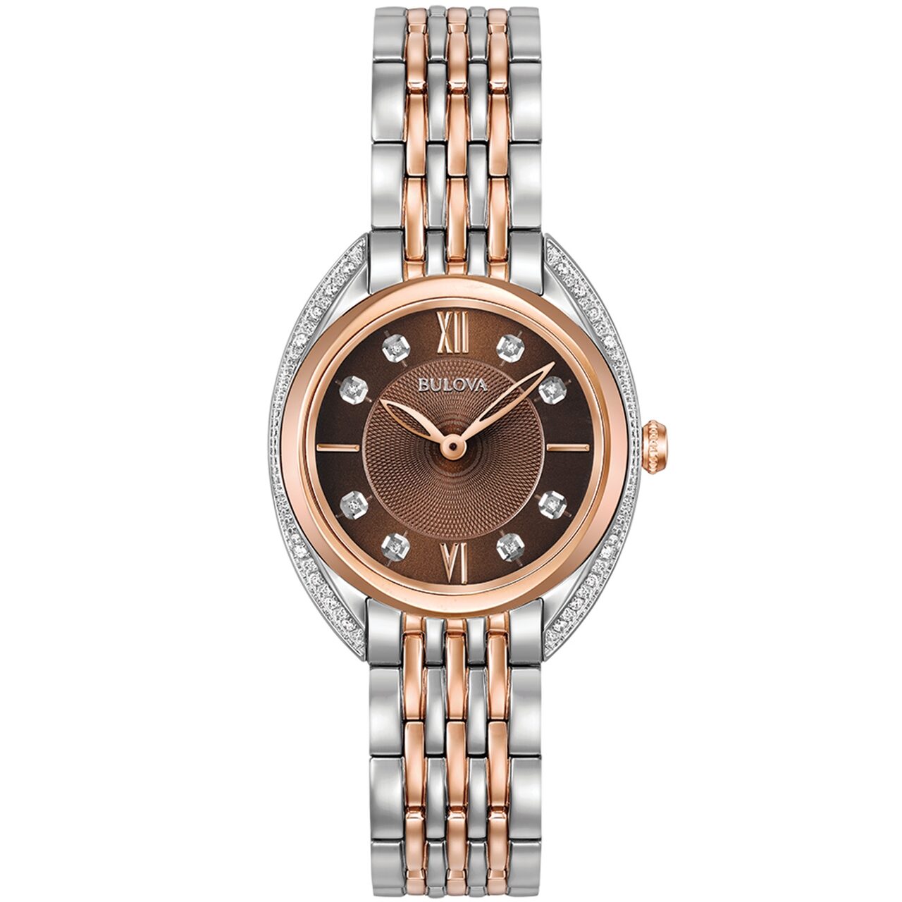 Ceas de dama Bulova 98R230 Klassik, 30mm, 3ATM, Argintiu