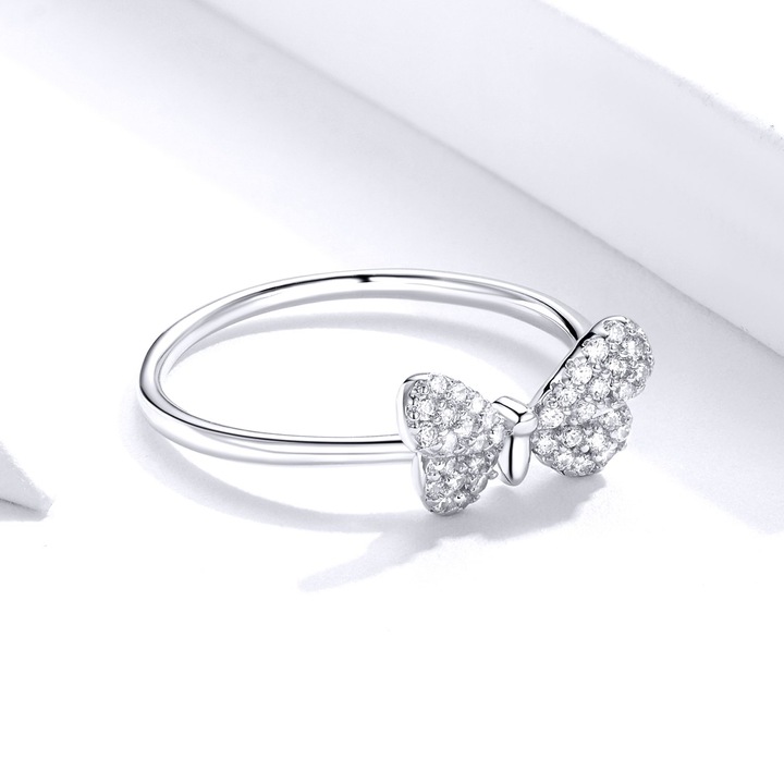 Inel din argint Dazzling Butterfly 6