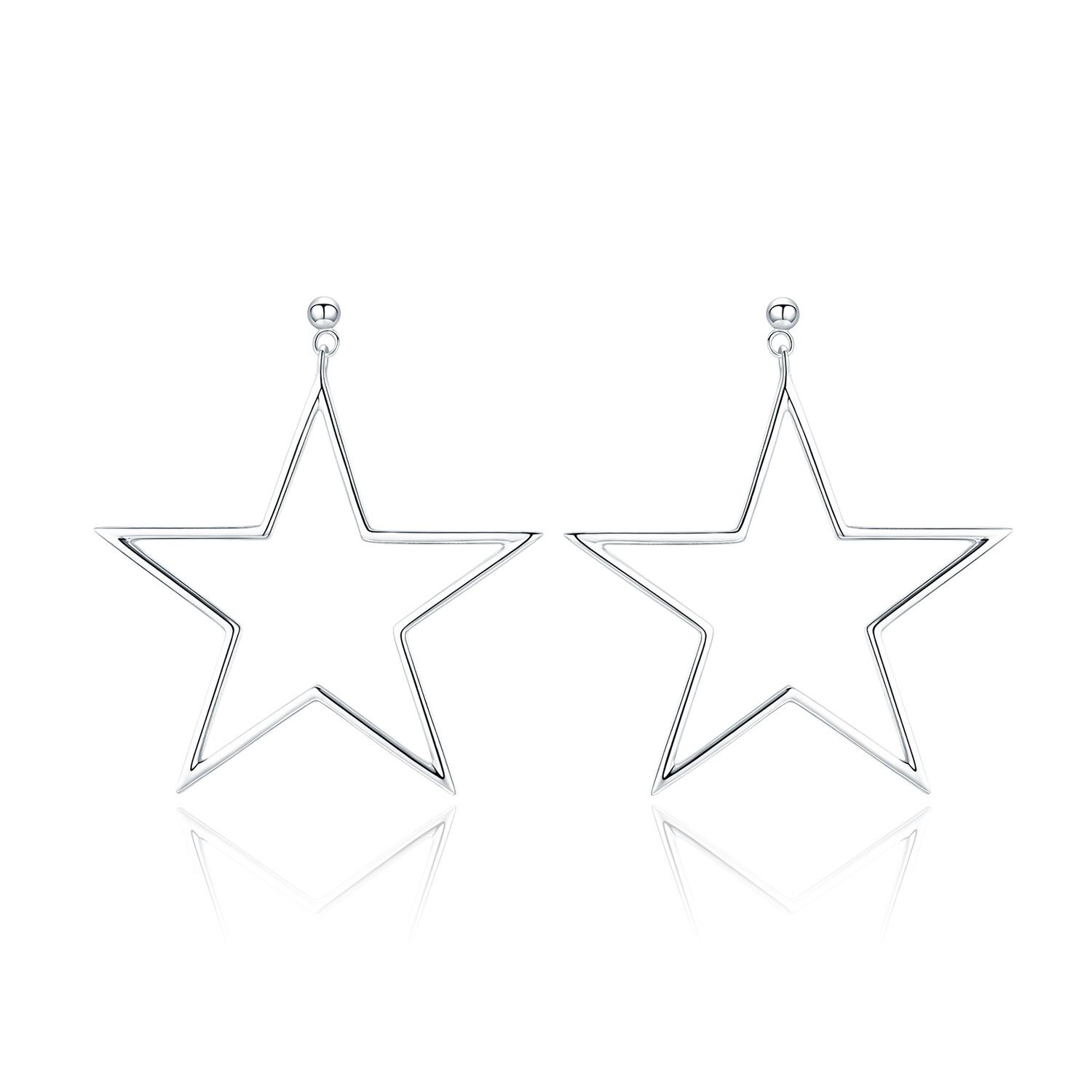 Cercei din argint Punk Stars
