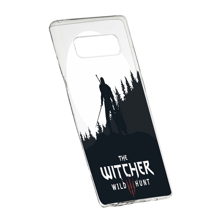 Husa de protectie The Witcher, Movie pentru Samsung Galaxy Note 9, rezistenta la uzura, anti-alunecare, din silicon Premium, 427