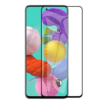 Folie sticla 6D compatibil cu Samsung Galaxy A21S - Margine Neagra Folie sticla 6D compatibil cu Samsung Galaxy A21S - Margine Neagra