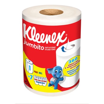 Rola bucatarie Kleenex Jumbito, 2 straturi, 360 coli Rola bucatarie Kleenex Jumbito, 2 straturi, 360 coli