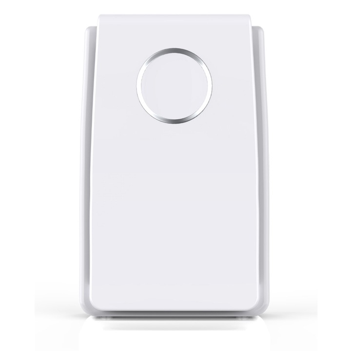 Purificator de aer Platinet 45068, 45W, 218m³/ora, cu ionizare, 4 nivele de filtrare, 20-59db, filtru HEPA 13 Alb 40 m²