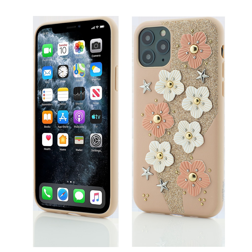Husa de protectie Vetter pentru iPhone 11 Pro, Clip-On, Jasmine Series, Pink