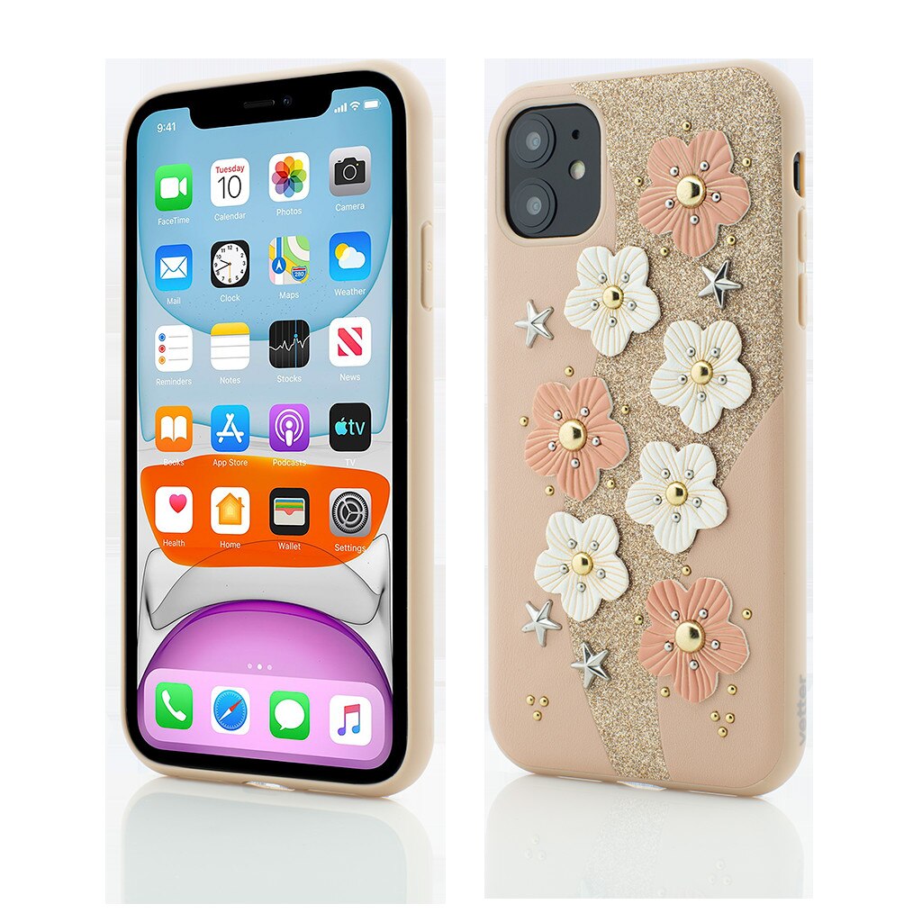 Husa de protectie Vetter pentru iPhone 11, Clip-On, Jasmine Series, Pink