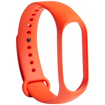Curea compatibila cu Xiaomi Mi Smart Band 3/4 Strap, Orange Curea compatibila cu Xiaomi Mi Smart Band 3/4 Strap, Orange