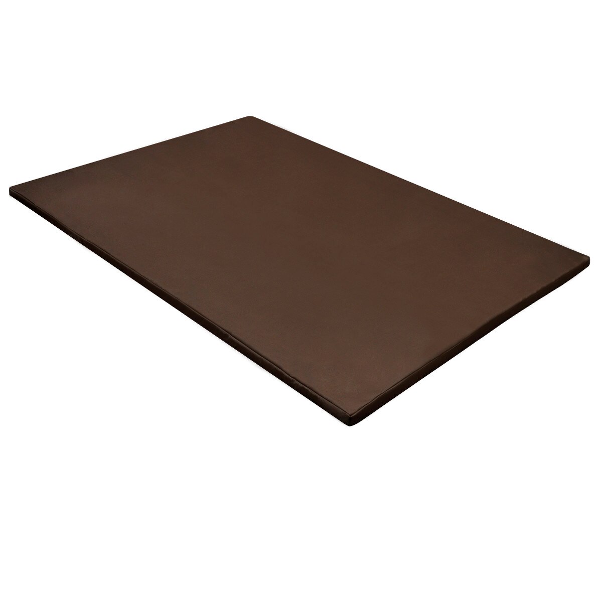 Covor dreptunghiular pentru caini, vidaXL, XL, Maro inchis, 120 x 90 cm