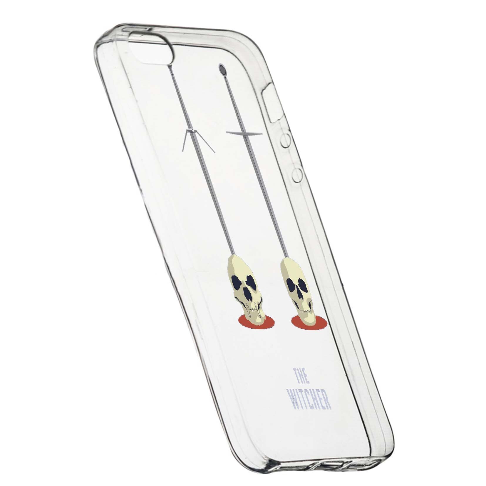 Husa de protectie The Witcher, Movie pentru Apple iPhone 5 / 5S / SE, rezistenta la uzura, anti-alunecare, din silicon Premium, 430