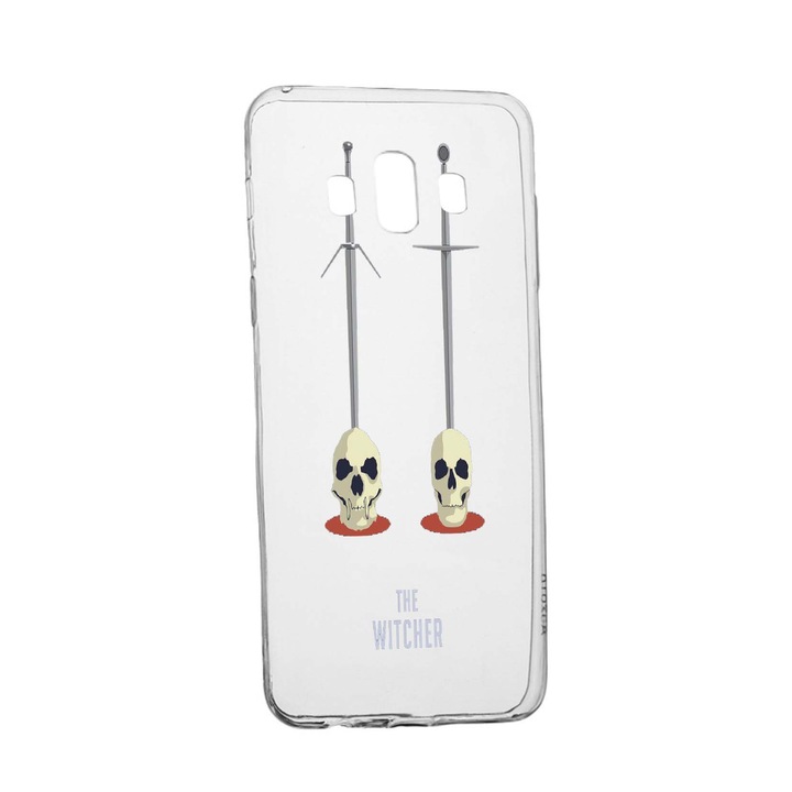 Husa de protectie The Witcher, Movie pentru Samsung Galaxy J6 Plus 2018, rezistenta la uzura, anti-alunecare, din silicon Premium, 430