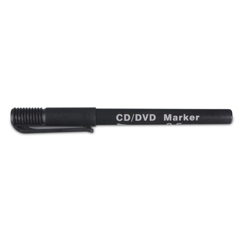 Set 12 Markere Permanente pentru CD/DVD DONAU Needle Point, Varf Subtire + Rotund, Scriere 0.4 mm, Model Negru Set 12 Markere Permanente pentru CD/DVD DONAU Needle Point, Varf Subtire + Rotund, Scriere 0.4 mm, Model Negru